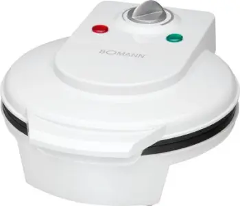 Toster për waffle Bomann WA 5018 CB, 1200 W, i bardhë