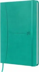 Fletore Oxford Signature A5, 200 faqe me pika, turquoise