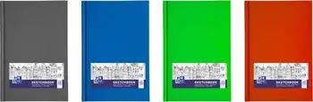 Bllok shënimesh Oxford Plain Graphic Diary A6, fletë të bardha, ngjyra të përziera