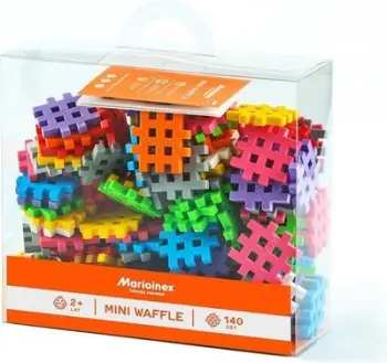 Mini Waffle Marioinex (902134), 140 copë, shumëngjyrëshe