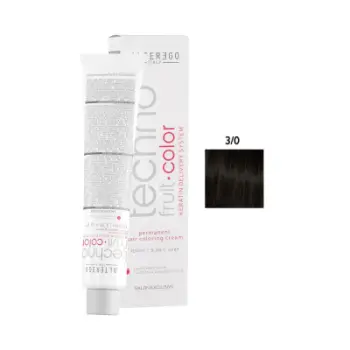 Ngjyrë për flokë Alter Ego Techno Fruit Color, 3/0 Dark Brown, 100 ml