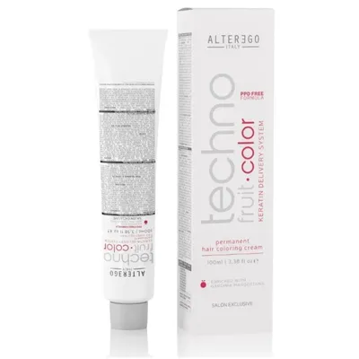 Ngjyrë për flokë Alter Ego Techno Fruit Color, 5/1 Light Chesnut Ash, 100 ml - 1