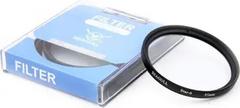 Filtër ylli Mass Filter Rainbow Star 6x, 62mm, i zi