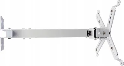 Mbajtëse tavani për projektor Massa, universale, rregullim 12-65 cm, çelik, e bardhë - 2