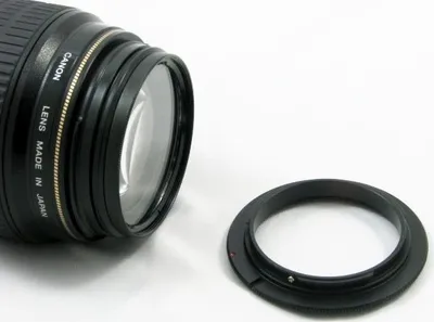 Adaptor macro reverse Massa për Nikon, 77mm, alumin, i zi - 2