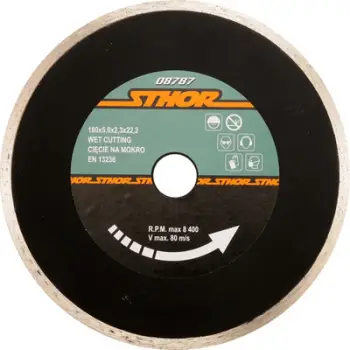 Disk prerës diamanti Sthor Full 08786, 125 mm, i argjendtë