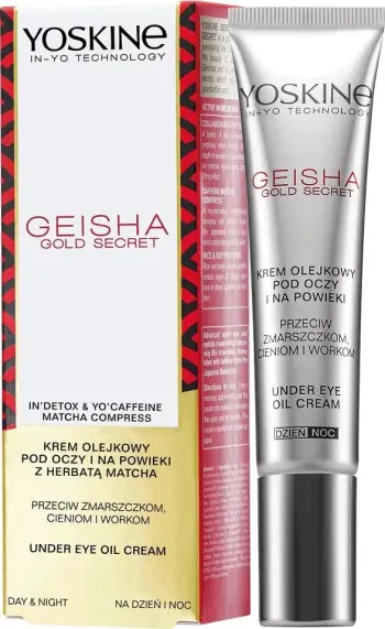 Krem për sytë dhe qepallat Yoskine Geisha Gold Secret Oil, 15ml