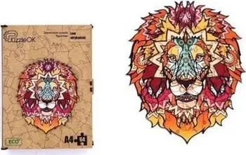 Mozaik druri PuzzleOK Eco, 133 copëza, luan afrikan, A3