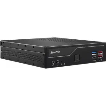 Mini PC Shuttle DH670V2, Intel H670, 1.35L, 2x HDMI, 2x DP, 2x 2.5G LAN, 2x COM, 8x USB, VESA, i zi