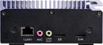 Kasë barebone Shuttle SPCEL02, Intel Celeron J6412, 1xSO-DIMM DDR4, 2xLAN, HDMI, DisplayPort, alumini