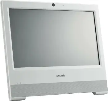 Kompjuter All-in-One Shuttle XPC X50V9, Intel Celeron 7305, 15.6 inç, 2xSODIMM, 64GB, 1xSATA, 1xHDMI, bardhë