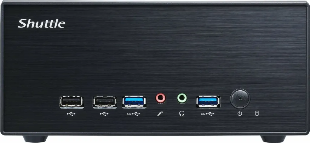 Kasë Shuttle XPC slim PC XH510G2, Intel H510, LGA 1200, DDR4-SDRAM, 180 W - 1