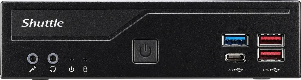 Barebone PC Shuttle XPC Slim DH770, LGA 1700, Intel H770, DDR5 deri 64GB - 2