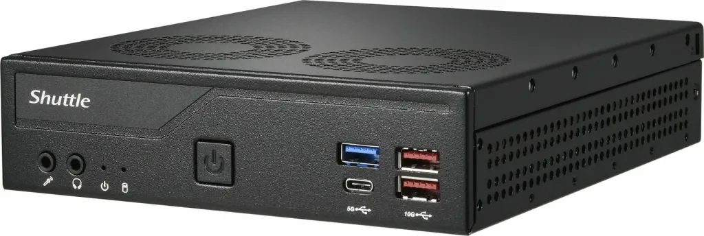 Barebone PC Shuttle XPC Slim DH770, LGA 1700, Intel H770, DDR5 deri 64GB - 4