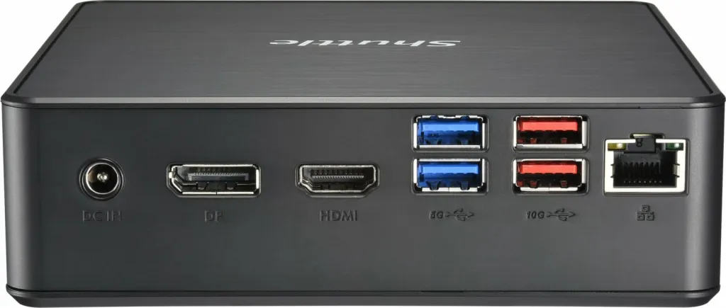 Barebone Shuttle XPC nano NC40U7, Intel Core i7-1255U, 2xSODIMM, 1xHDMI, 1xDP - 12