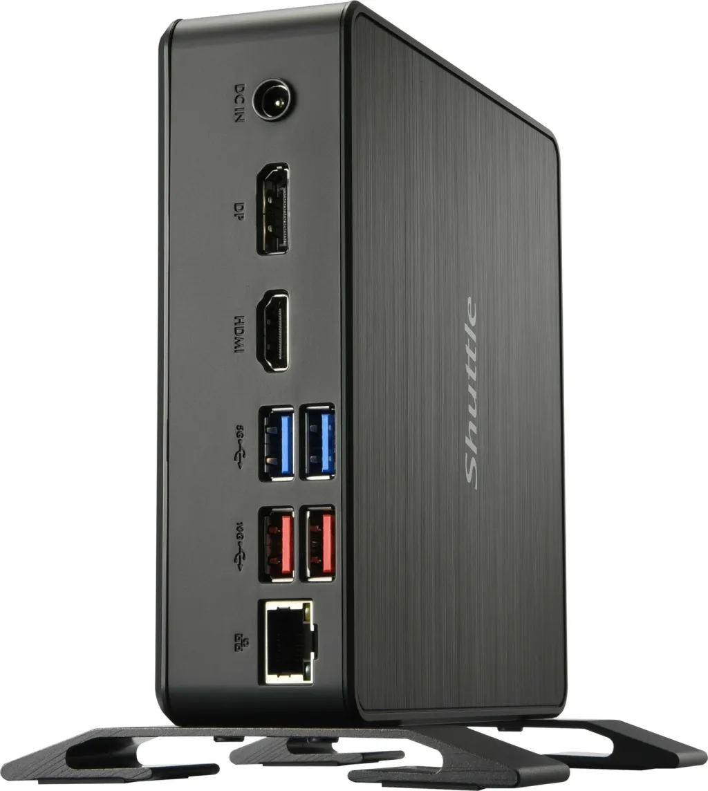 Barebone Shuttle XPC nano NC40U7, Intel Core i7-1255U, 2xSODIMM, 1xHDMI, 1xDP - 13