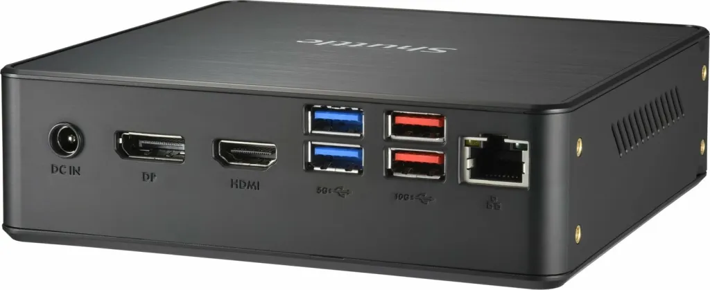 Barebone Shuttle XPC nano NC40U7, Intel Core i7-1255U, 2xSODIMM, 1xHDMI, 1xDP - 5