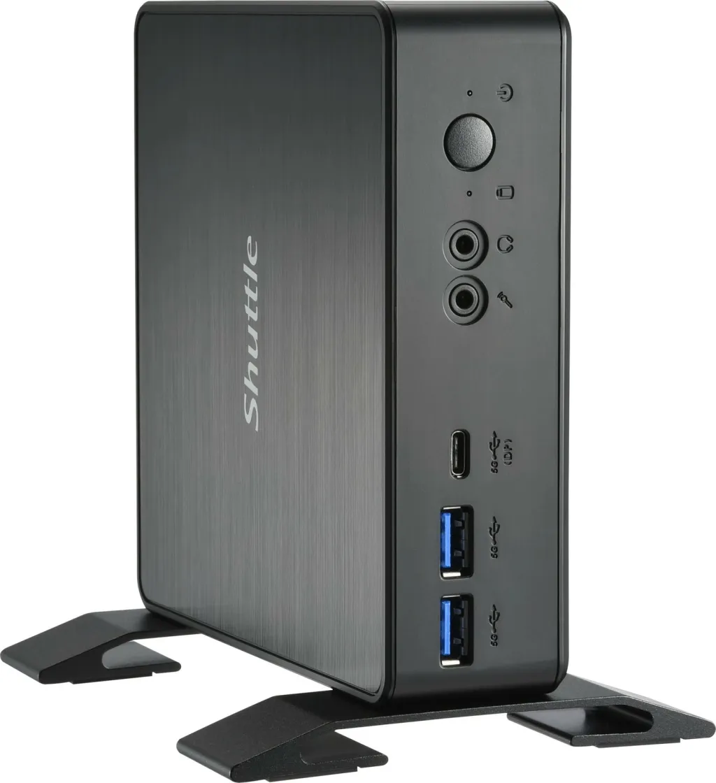 Barebone Shuttle XPC nano NC40U7, Intel Core i7-1255U, 2xSODIMM, 1xHDMI, 1xDP - 6