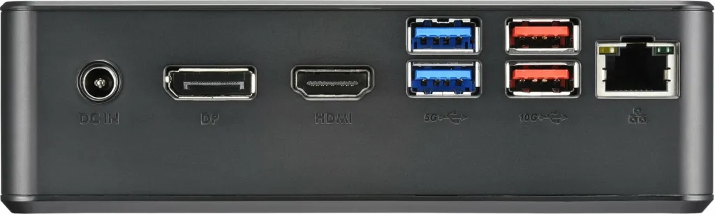 Barebone Shuttle XPC nano NC40U7, Intel Core i7-1255U, 2xSODIMM, 1xHDMI, 1xDP - 9
