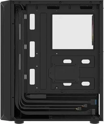 Kasë Fury Shobo SH4F RGB, e zezë - 5
