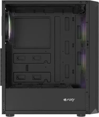Kasë Fury Shobo SH4F RGB, e zezë - 7