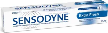 Pasta dhëmbësh Sensodyne Extra Fresh për dhëmbë të ndjeshëm me fluor 75ml