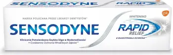 Pastë zbardhuese për dhëmbë Sensodyne Rapid 75 ml