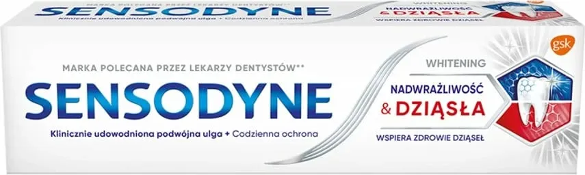 Pastë dhëmbësh Sensodyne Hypersensitivity & Gums Whitening 75ml - 1