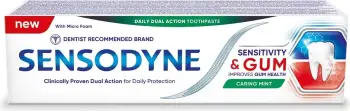 Pasta dhëmbësh Sensodyne Sensitive & Gums Mint 75ml