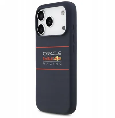 Kullofçë MagSafe Red Bull për iPhone 17 Pro, silikon, logó horizontale, blu navy - 2