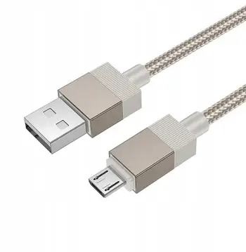 Kabllo USB Hoco X110, USB A në USB C, 1 m, 3A, ngjyrë gold