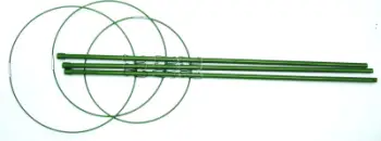 Mbështetëse unazore Greenmill, 90 cm, çelik, e gjelbër