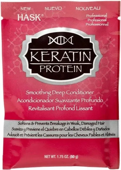 Balsam për flokë Hask Keratin Protein Smoothing Deep Conditioner, 50ml - 1