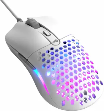 Maus gaming Glorious Model O Eternal, optik, RGB, i bardhë