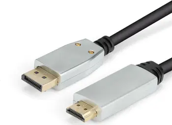 Kabllo Montis DisplayPort në HDMI MT040, 1.8m, e zezë