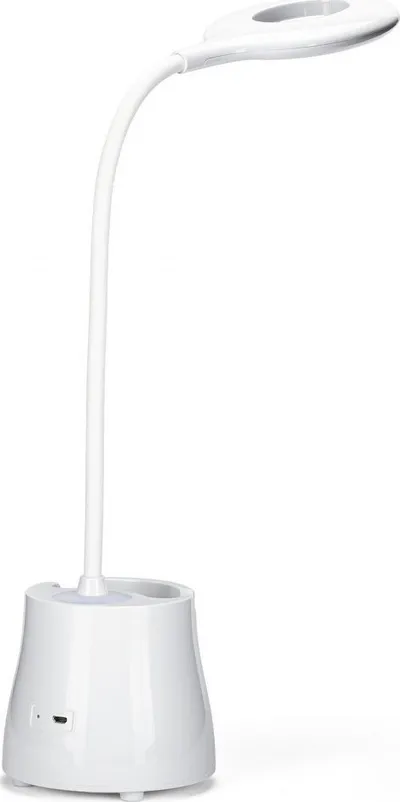 Lampë tavoline Montis MT043, LED, e rikarikueshme, e bardhë - 2