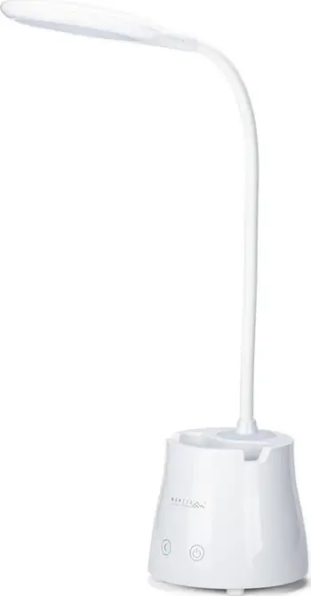 Lampë tavoline Montis MT043, LED, e rikarikueshme, e bardhë