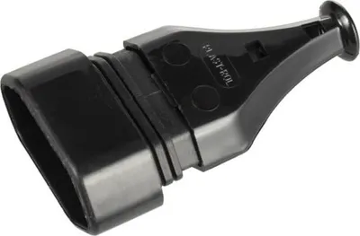 Prizë e sheshtë Montis GN-11 MT023-C, 2.5A, IP20, e zezë - 1