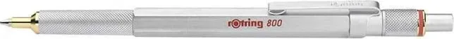 Stilolaps metalik rotring 800, medium, argjendtë - 1