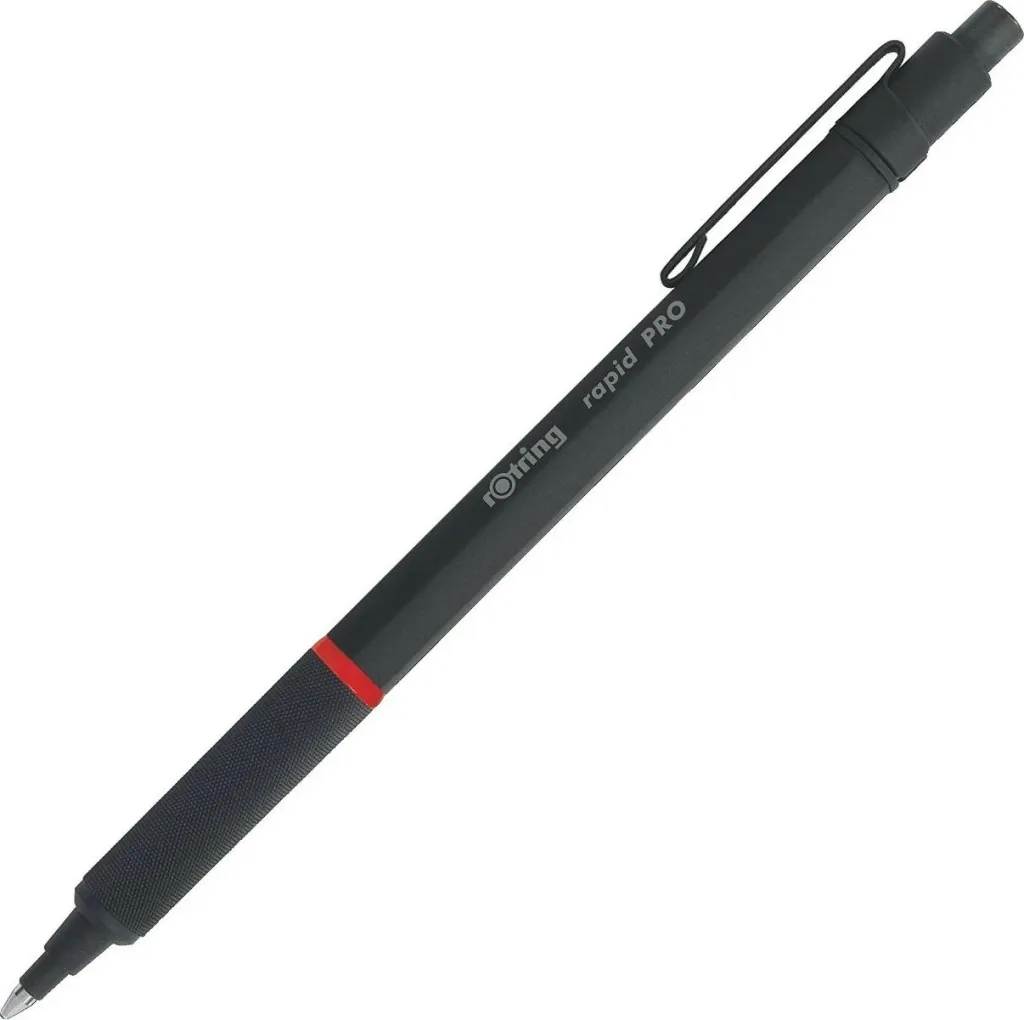 Stilolaps Rotring 1904442, me klips, i tërheqshëm, ngjyrë e zezë - 1