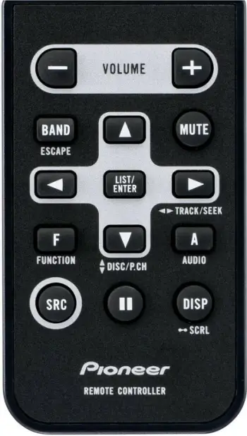 Telekomandë wireless Pioneer, për CD-R320, e zezë