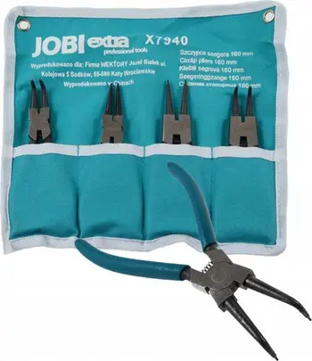 Set me pinca JOBlextra (X7940), 150mm, 4 copë