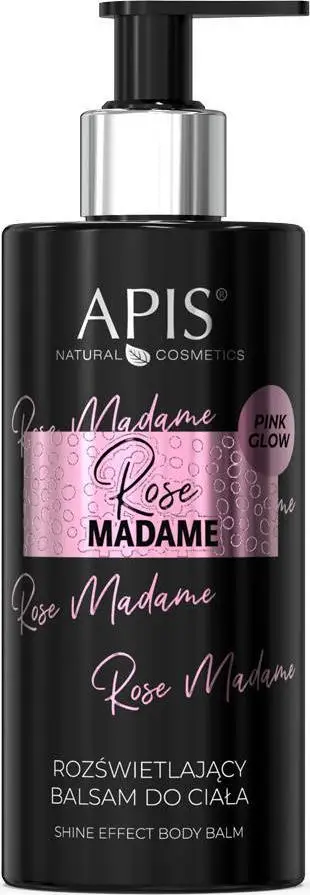 Balsam trupi Apis Rose Madame Illuminating, 300ml, efekt ndriçues