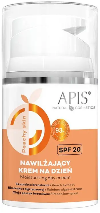 Krem dite fytyre Apis Peachy Skin, hidratues, SPF 20, 50 ml
