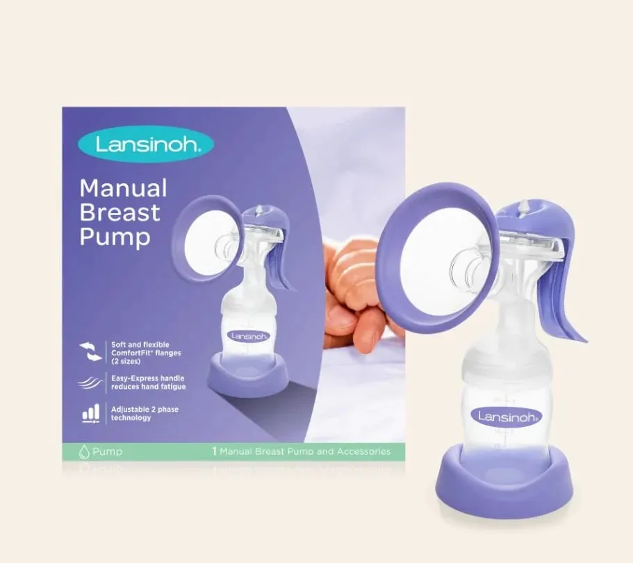Pompë gjiri manuale Lansinoh - 1