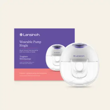 Pompë gjiri Lansinoh Wearable Pump, portative, pa kabllo, 1 copë