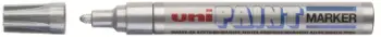 Marker Uni Mitsubishi PX20, i argjendtë