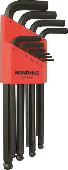 Set i çelësave Bondhus Allen 1.5-10, 10 copë