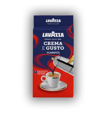Lavazza Crema e Gusto kafe e bluar 250 gr