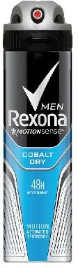 Deodorant sprej për meshkuj Rexona MotionSense, Cobalt Dry, 150 ml - 1